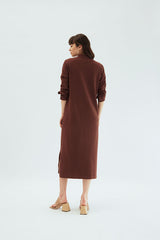 Julian Dress Brown