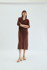 Julian Dress Brown