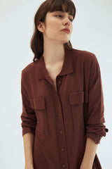 Julian Dress Brown