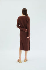 Marin Cardigan Brown