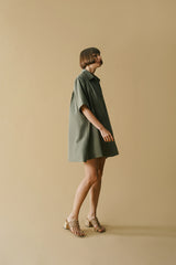 Ginza Mini Dress Green