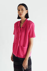 Maya Blazer Fuchsia