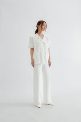 Maya Blazer White