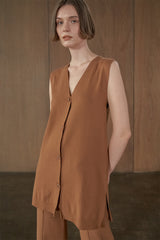 Milla Vest Camel