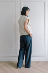 Odin Vest Tweed Cream