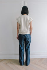 Odin Vest Tweed Cream