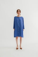 Shilpa Dress Denim Blue