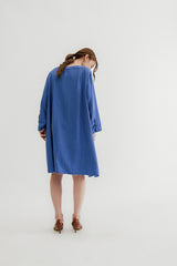Shilpa Dress Denim Blue