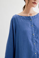 Shilpa Dress Denim Blue