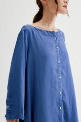 Shilpa Dress Denim Blue