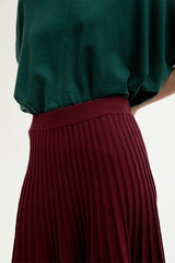Gale Skirt Maroon