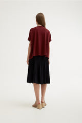 Dali Top Maroon
