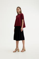 Dali Top Maroon