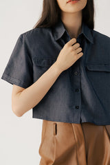 Gigi Denim Top