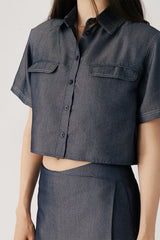 Gigi Denim Top