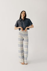 Piaca Pants Blue Multi