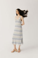 Yamila Dress Blue