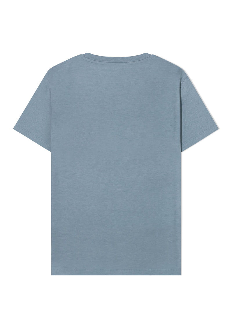 MICOLE | Slim Fit Crew Neck in Blue