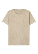 MICOLE | Slim Fit Crew Neck in Beige