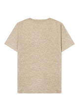 MICOLE | Slim Fit Crew Neck in Beige