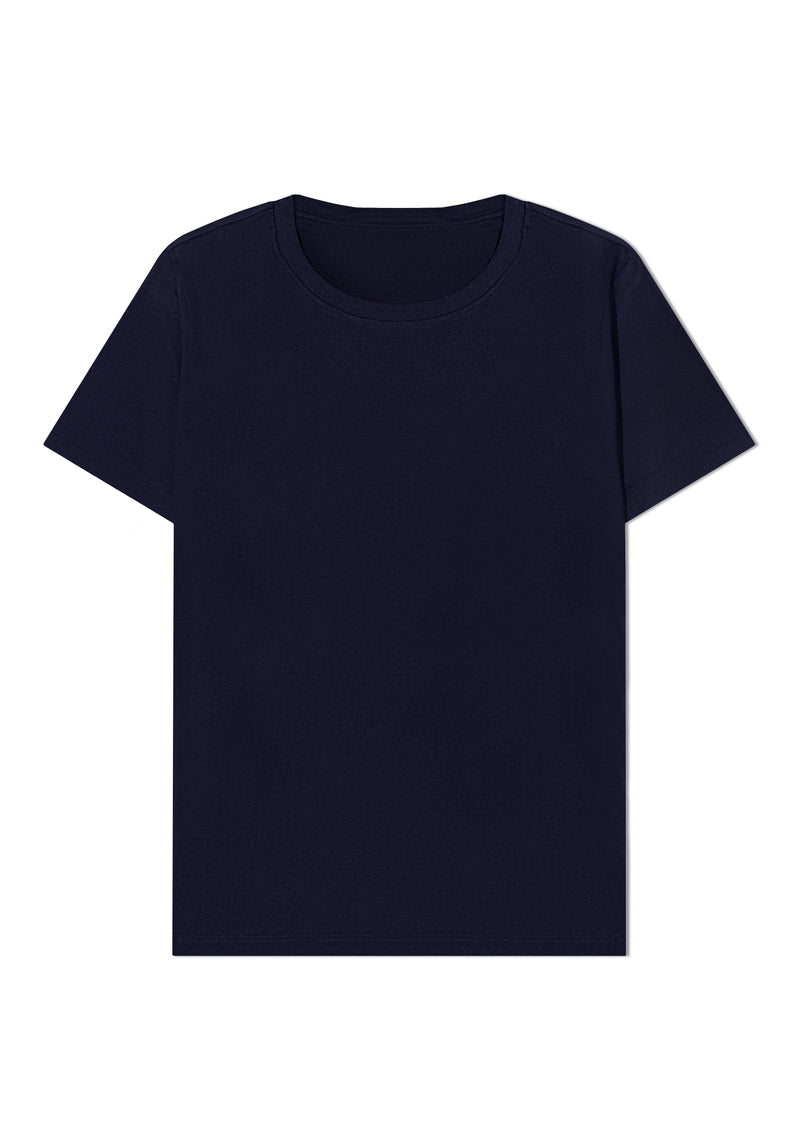 MICOLE | Slim Fit Crew Neck in Navy