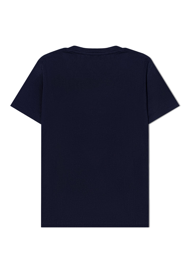 MICOLE | Slim Fit Crew Neck in Navy