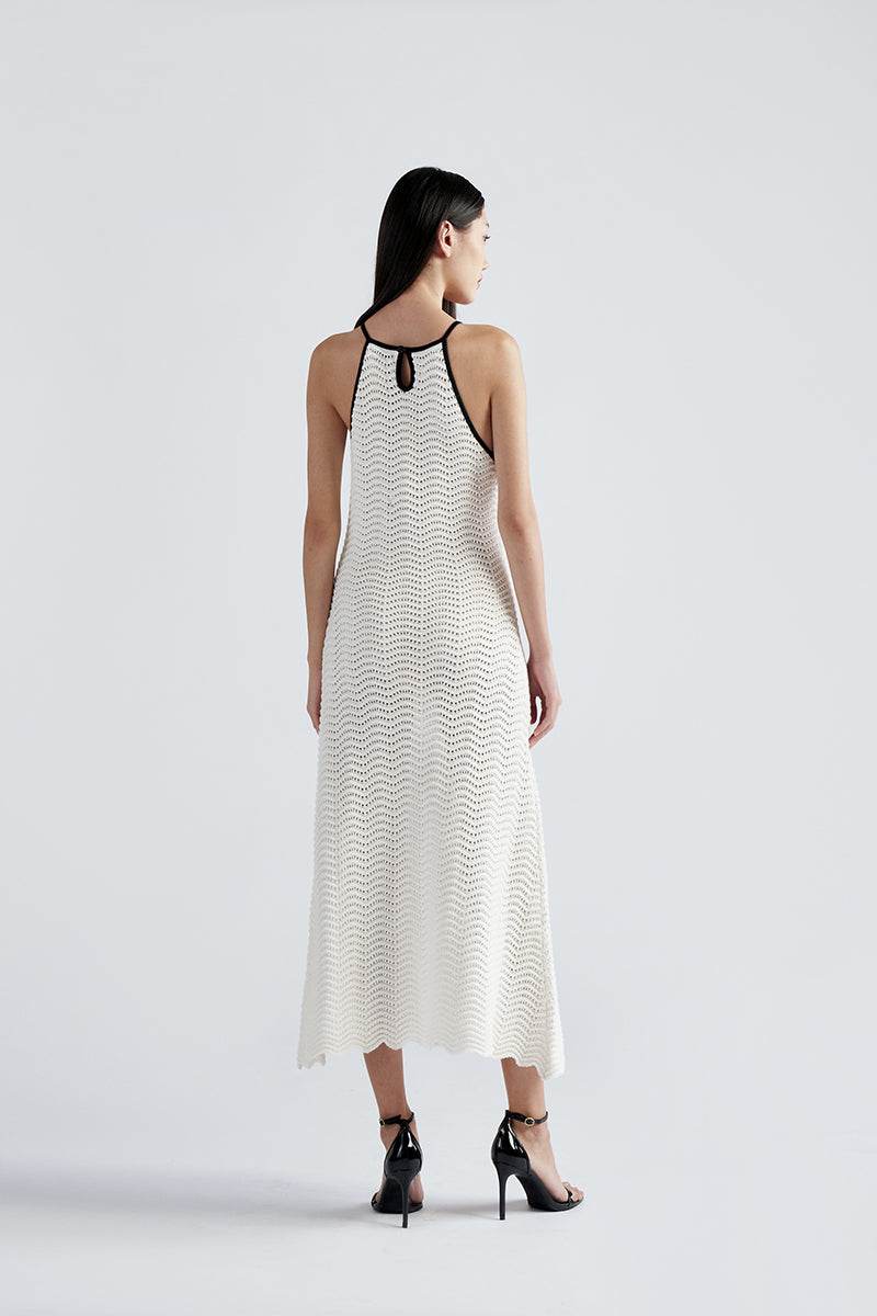 Alani Knit Dress | White