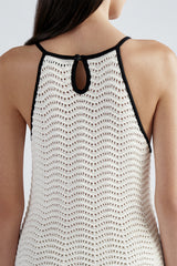 Alani Knit Dress | White