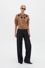Arlina Cardigan | Brown