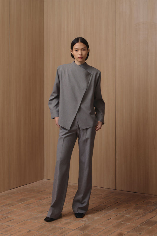 Ashley Top | Light Grey