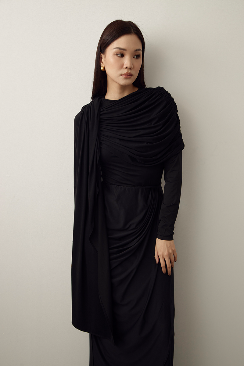 MMEHUILLET FOR DUMA - Anae Top | Black