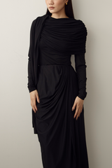 MMEHUILLET FOR DUMA - Anae Top | Black