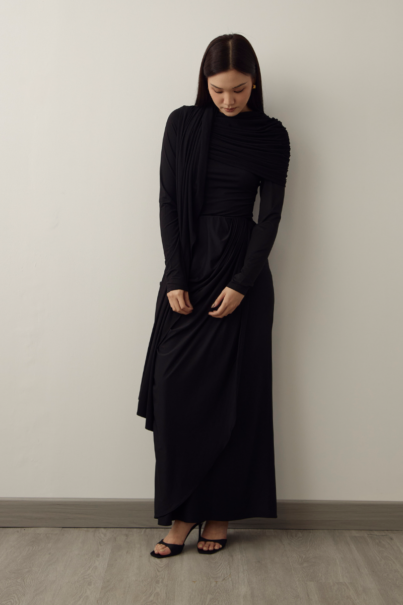 MMEHUILLET FOR DUMA - Anae Top | Black