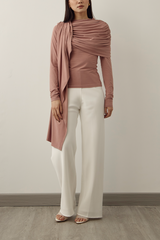 MMEHUILLET FOR DUMA - Anae Top | Dusty Pink