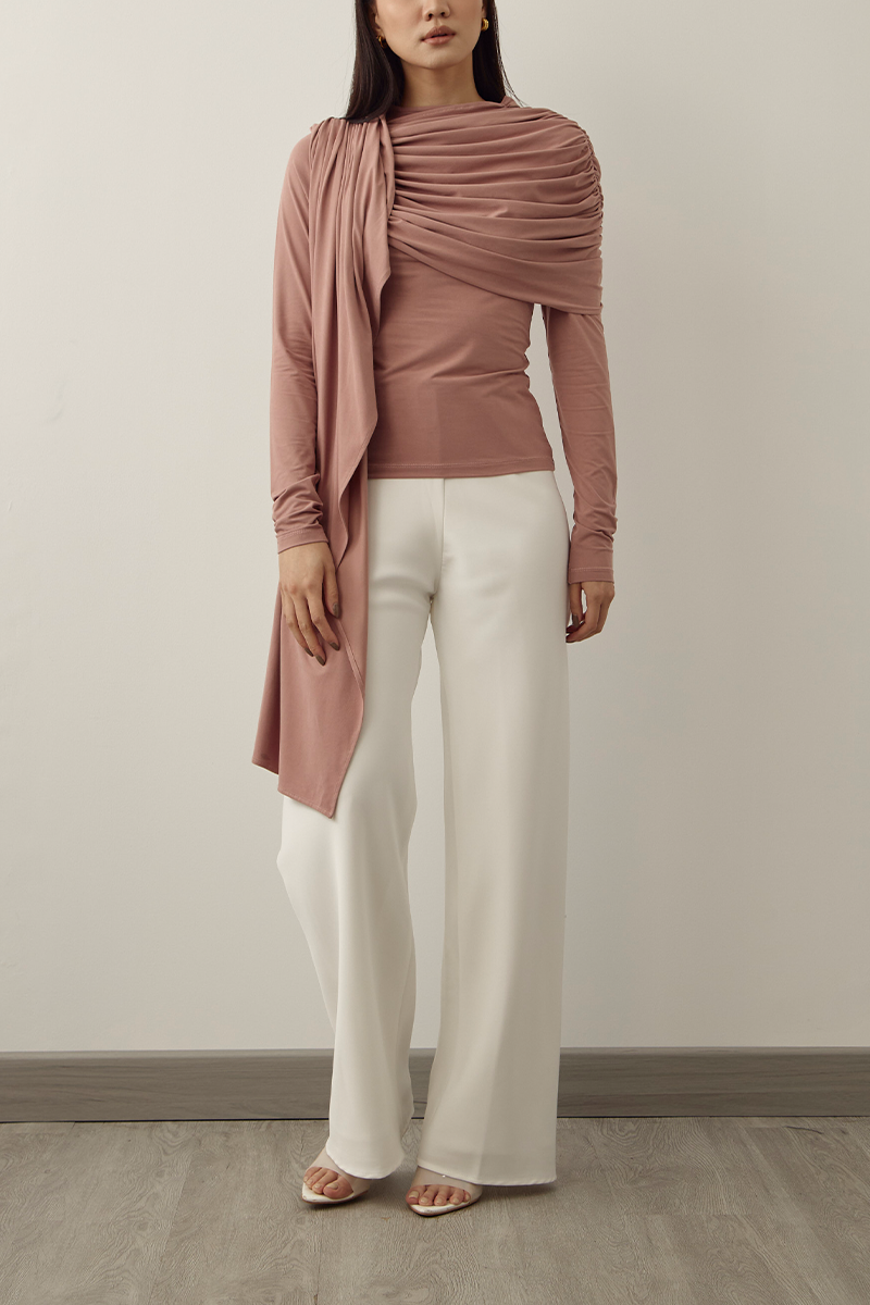 MMEHUILLET FOR DUMA - Anae Top | Dusty Pink