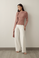 MMEHUILLET FOR DUMA - Anae Top | Dusty Pink