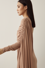 MMEHUILLET FOR DUMA - Anae Top | Mocha Mousse