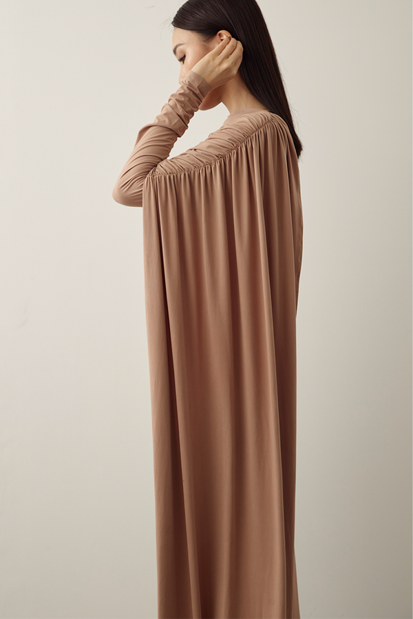 MMEHUILLET FOR DUMA - Anae Top | Mocha Mousse