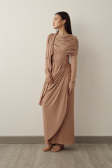 MMEHUILLET FOR DUMA - Anae Top | Mocha Mousse