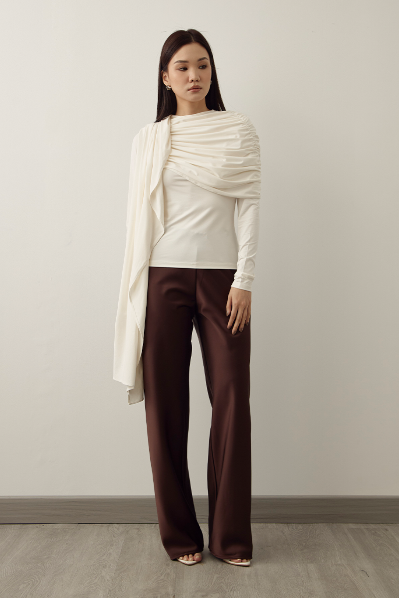 MMEHUILLET FOR DUMA - Anae Top | White