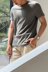 BERT  | Regular MEN Fit Crew Neck t-shirt in Olive