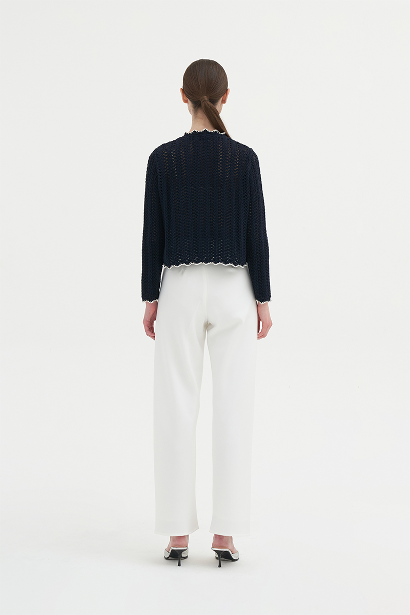 Positano Cardigan | Navy