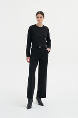 Jaon Long-sleeve Tee | Black