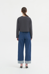 Jaon Long-sleeve Tee | Grey