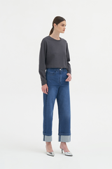 Jaon Long-sleeve Tee | Grey