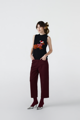 Crimson Pants | Maroon