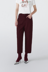 Crimson Pants | Maroon