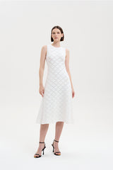 Aster Dress White