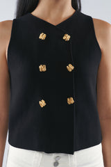 Petto Vest | Black