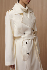 Bagate Coat | Offwhite